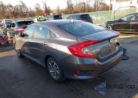 2017 Honda Civic Ex из США, поврежденный, VIN 2HGFC2F78HH521882